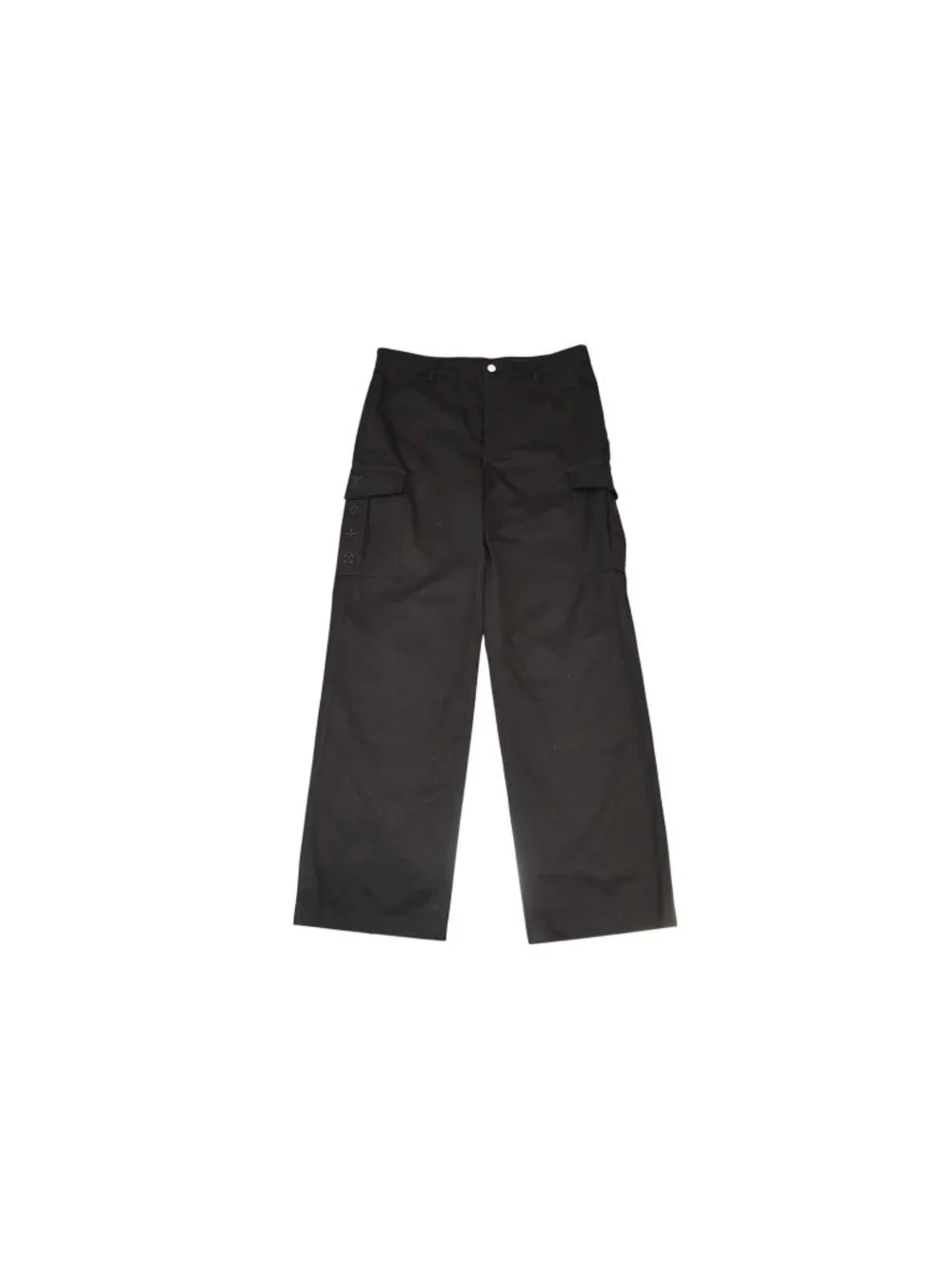 Louis Vuitton Cargo Pants Cotton All Over Print Black